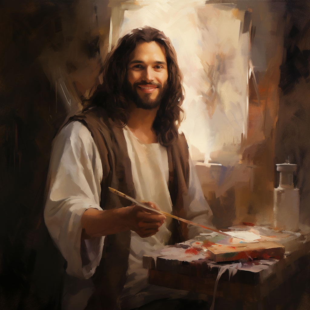 Jesus as an artist