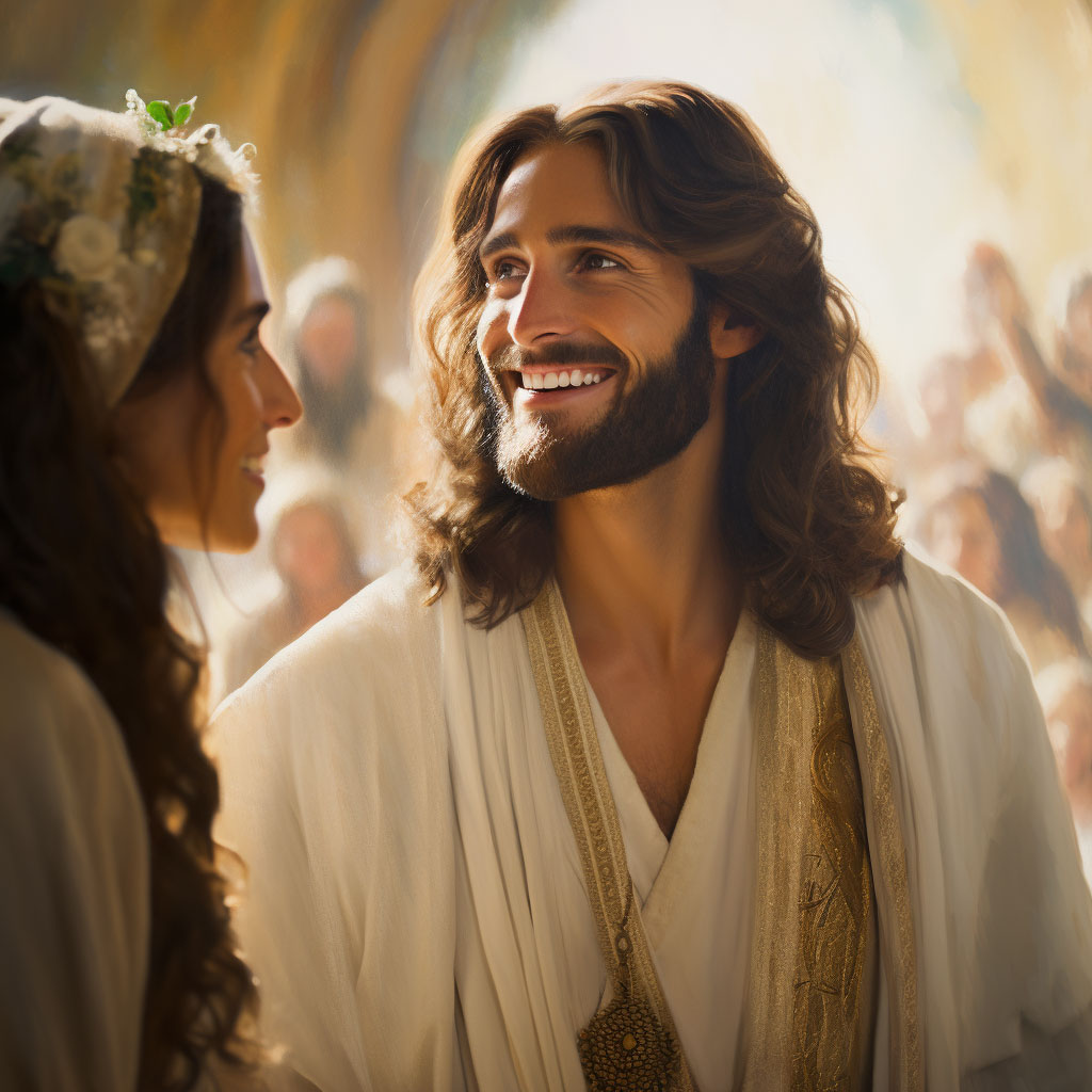 Jesus as a groom