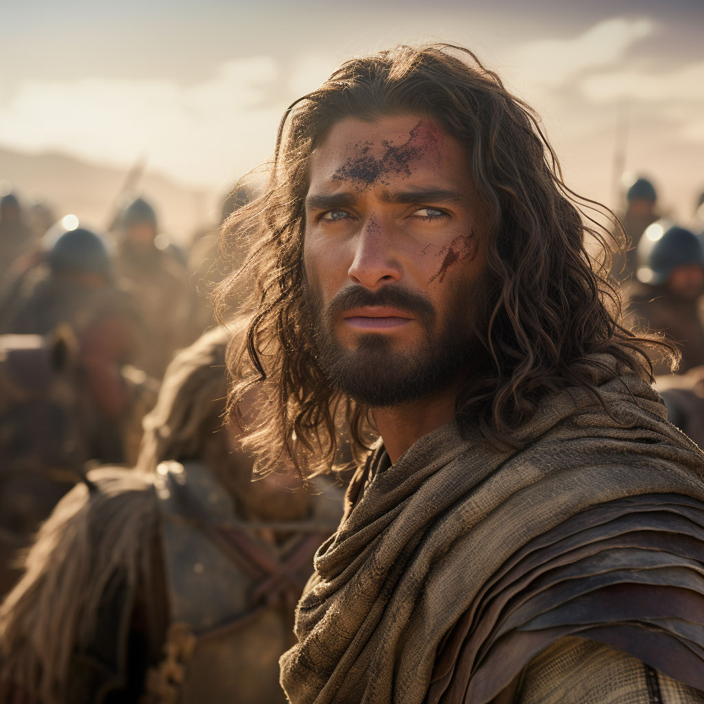 Jesus as a warrior