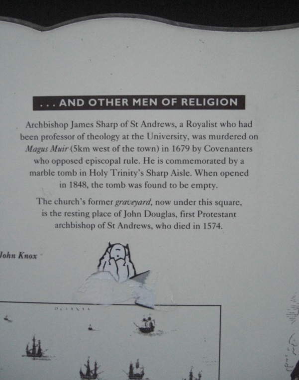 Street Plaque in Scotland