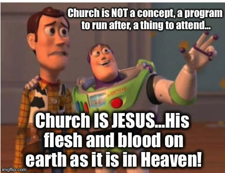 His LIFE not meetings to attend