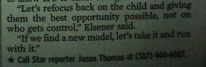 Board of Education Member quote