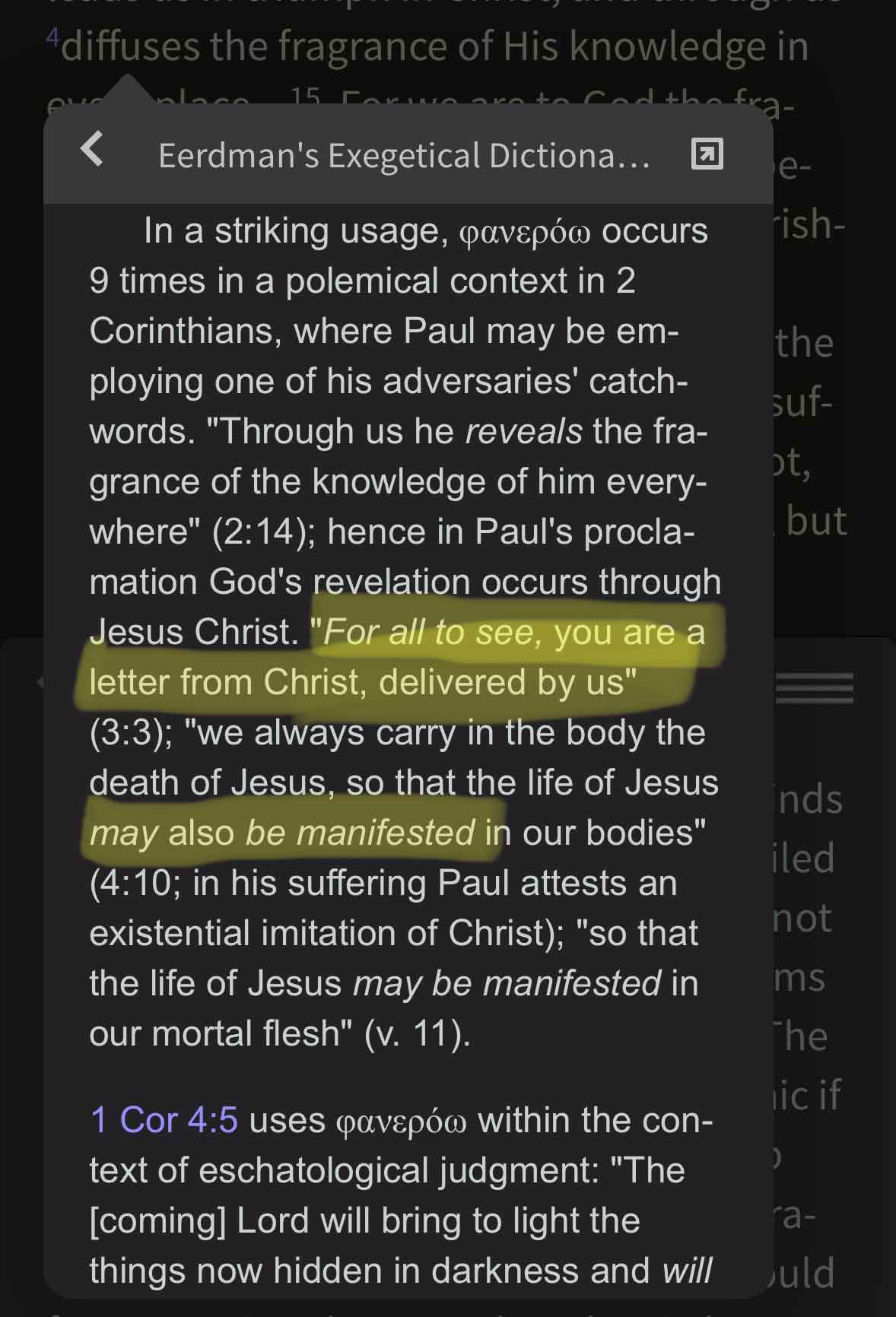 For all to see, you are a letter from Christ, delivered by us