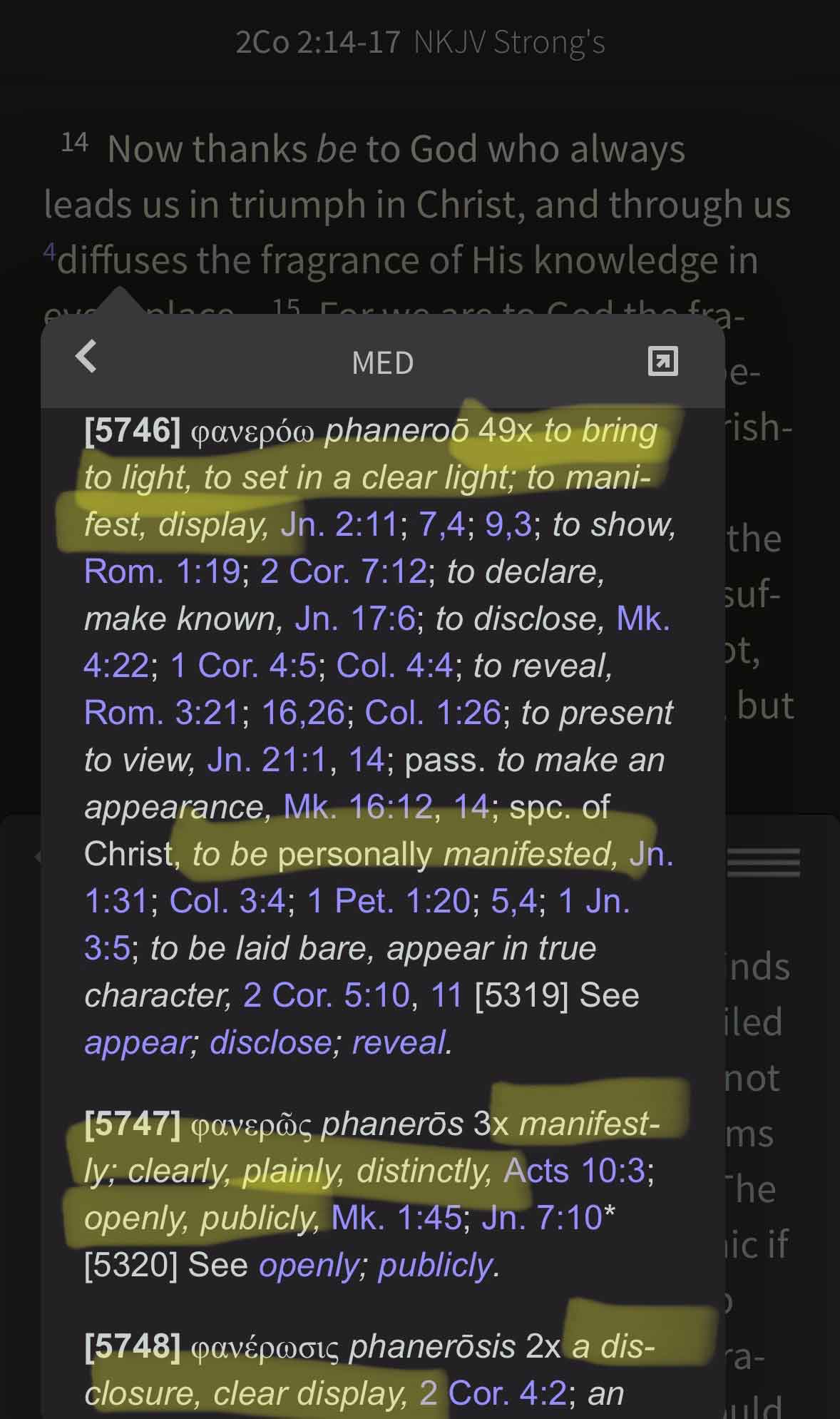 More Greek definitions
