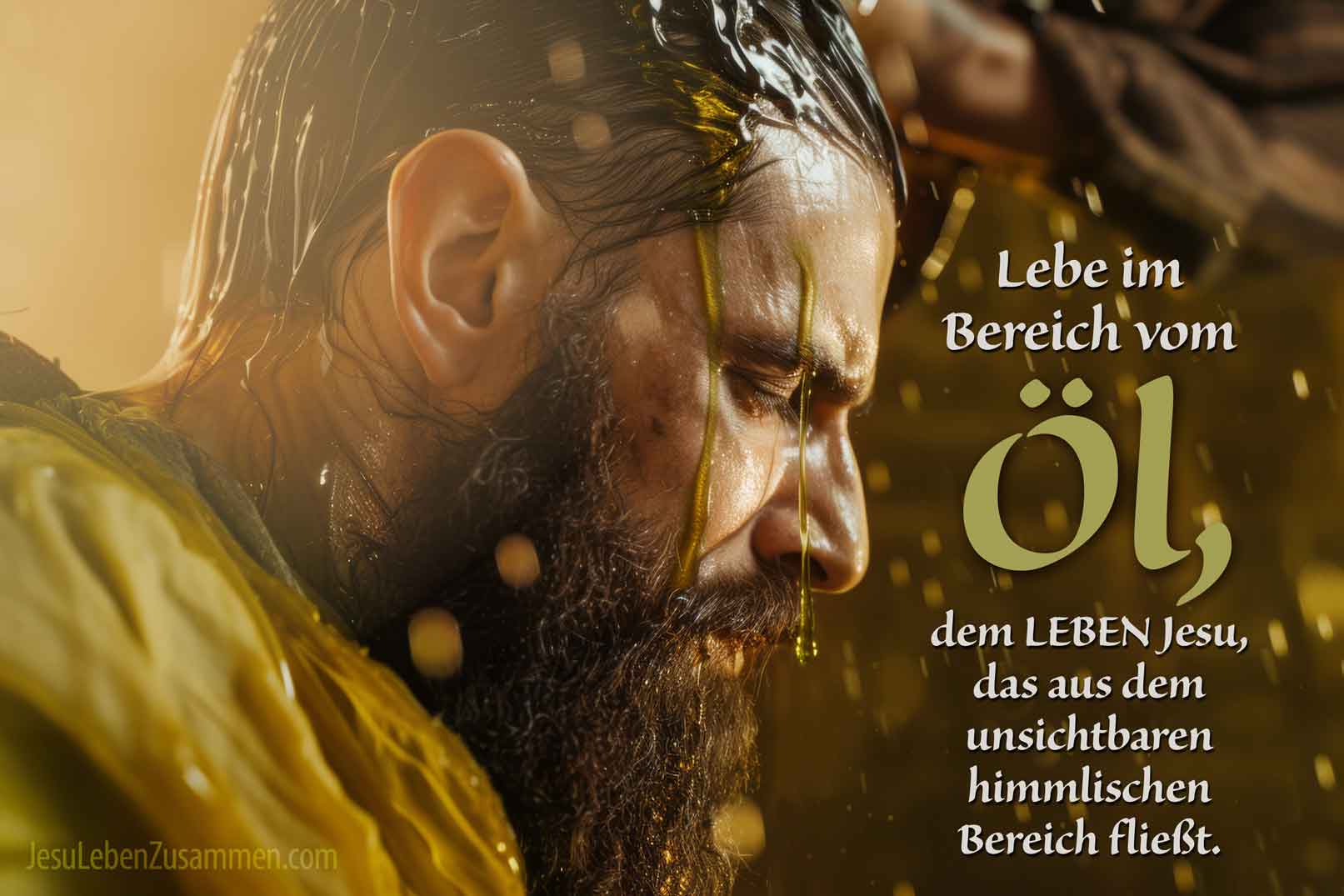 Leben IN Jesus, nicht nur fÔøΩÔøΩr Jesus