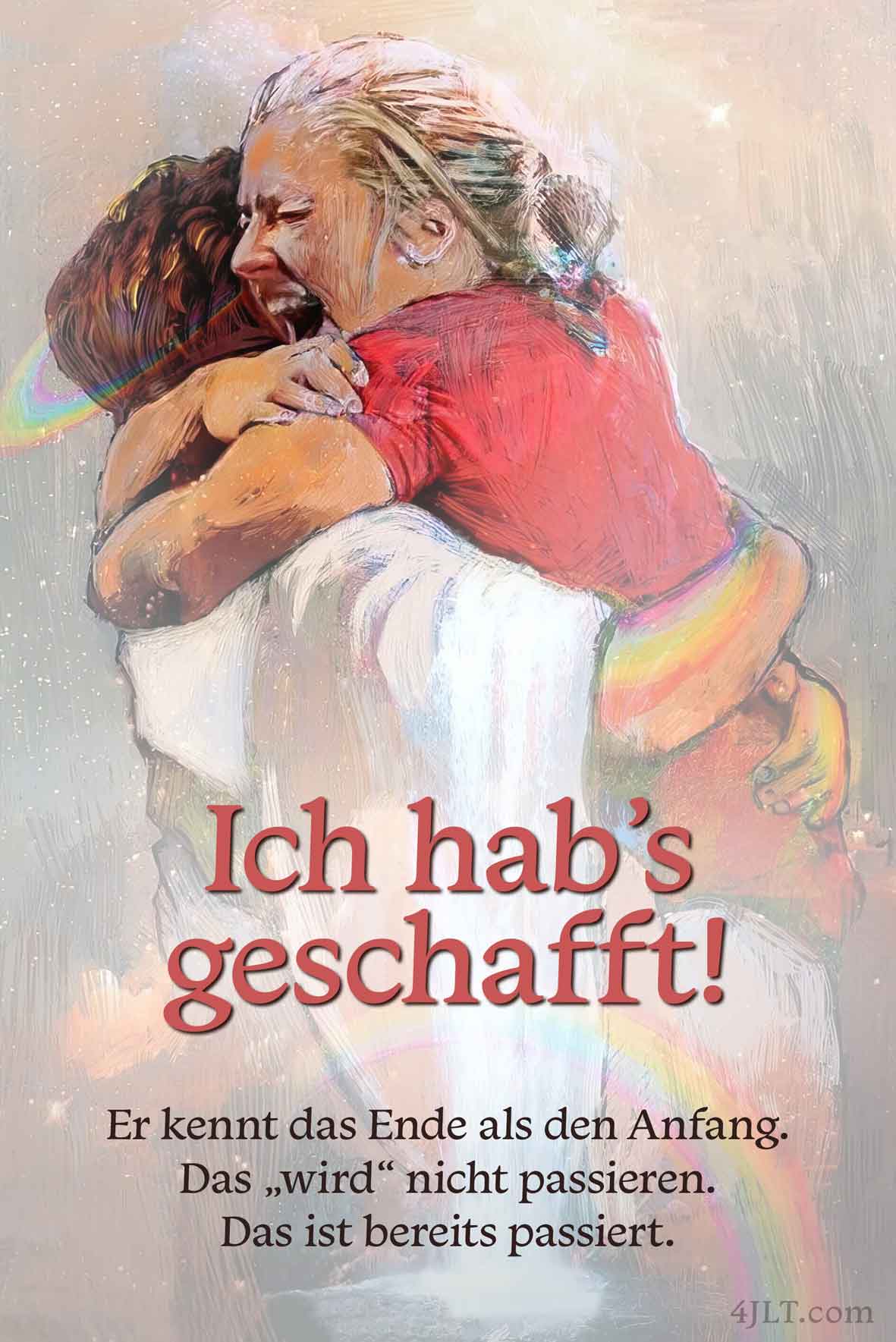 Ich hab’sgeschafft!