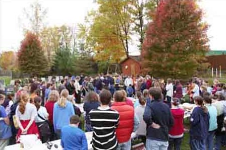 la fraction du pain ensemble