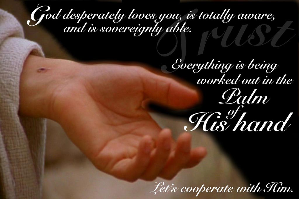 In the Palm of His Hand