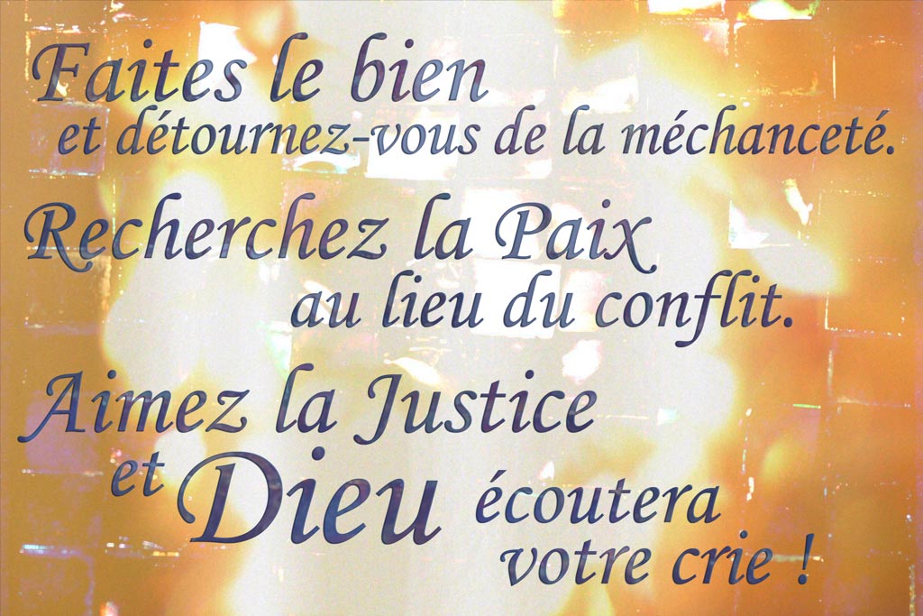 Il entend Votre Crie