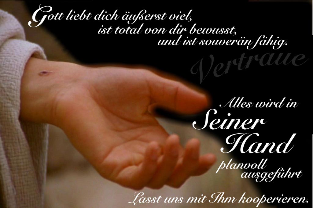 Geborgen in Seiner Hand