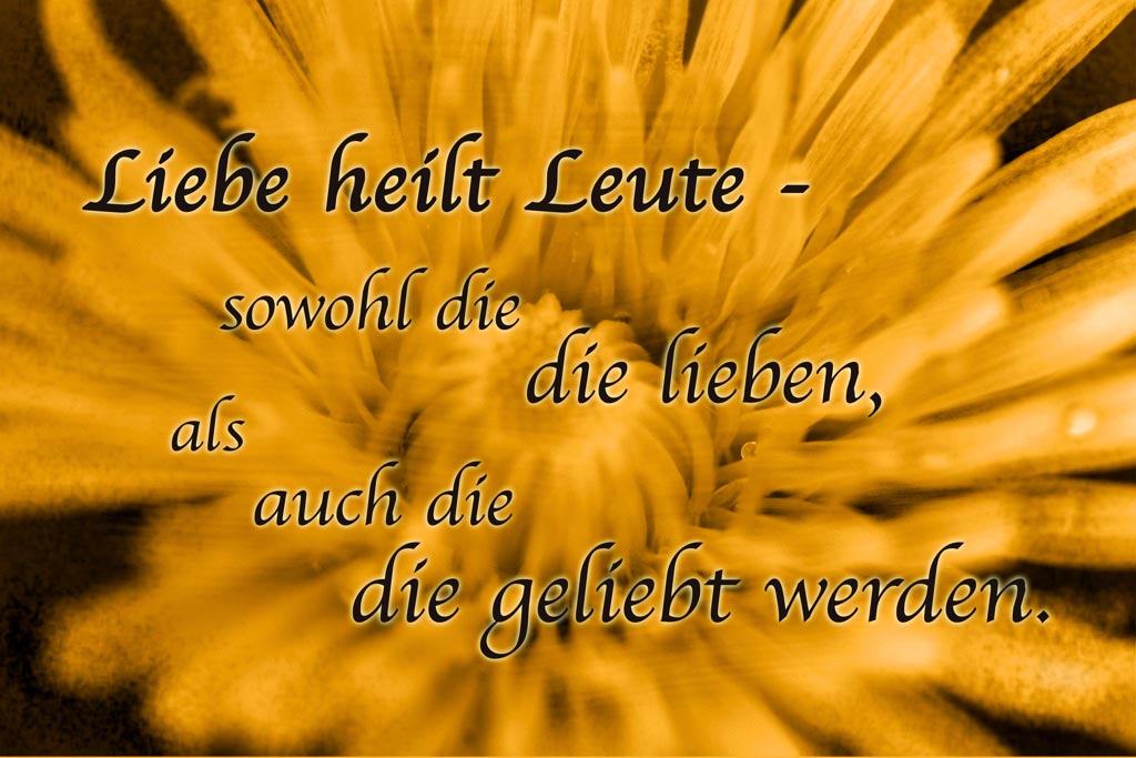 Liebe heilt