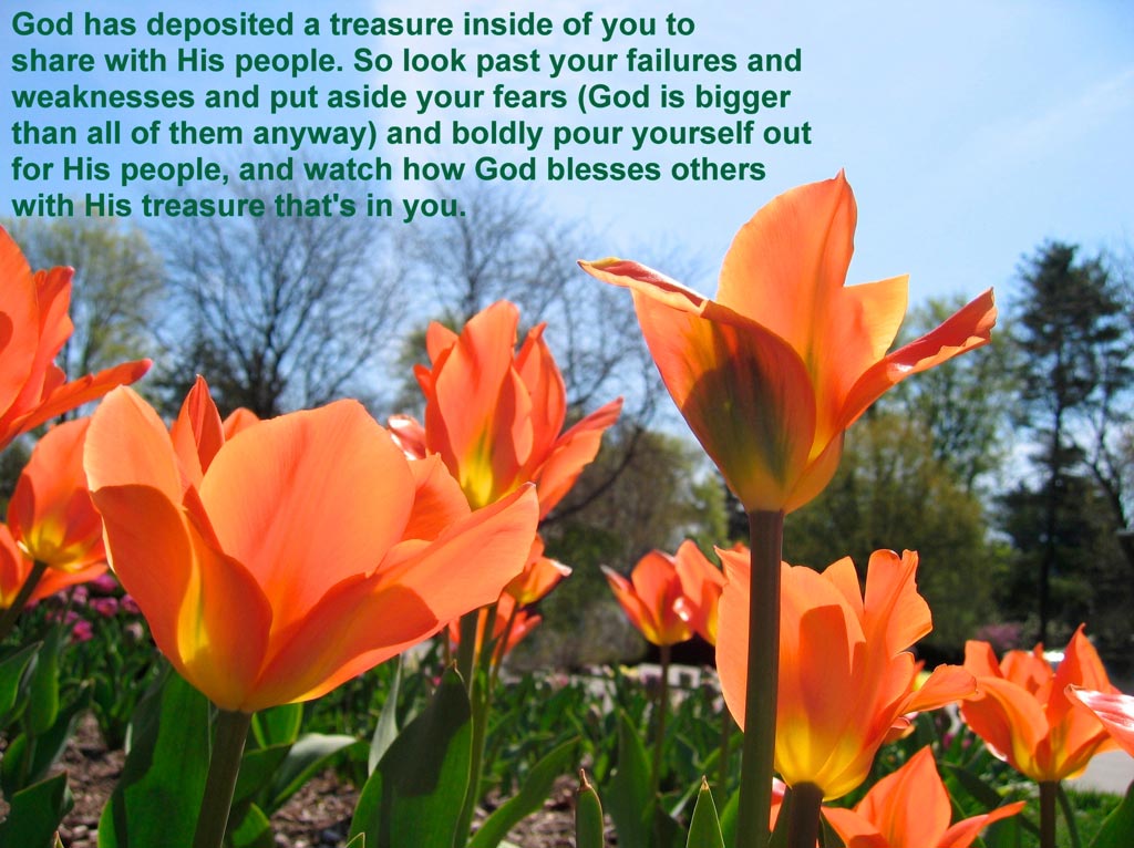 His Treasure in You