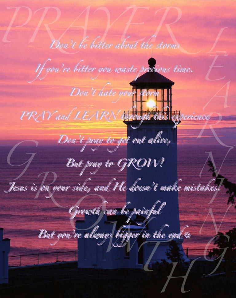 Growing in the Storms