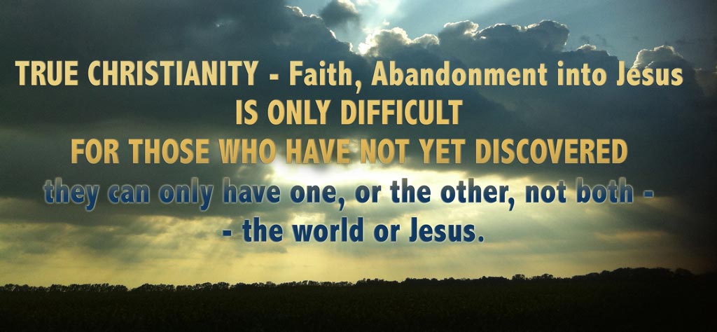 Reach for HIM, ONLY!