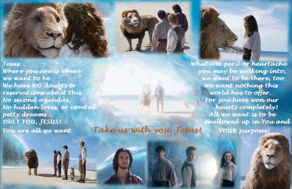 Take us with You, Jesus!