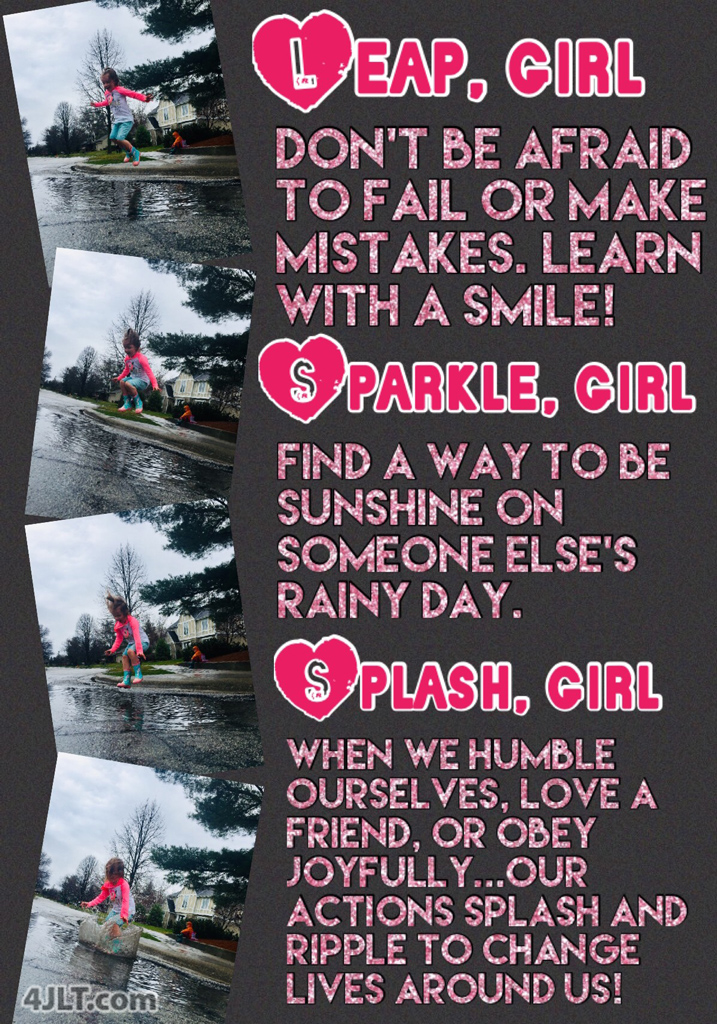 Leap, Sparkle, Splash