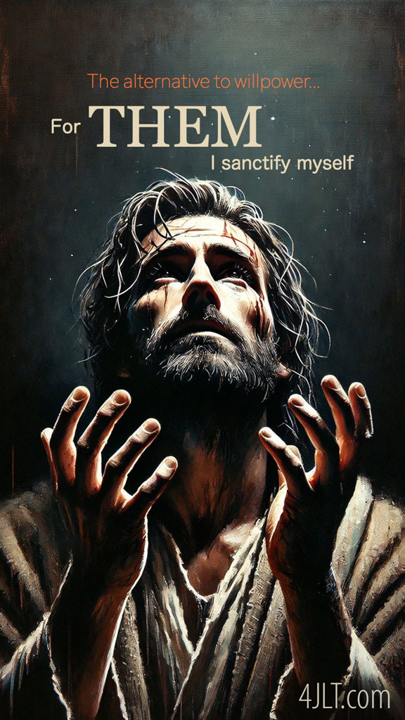 For THEM I Sanctify Myself