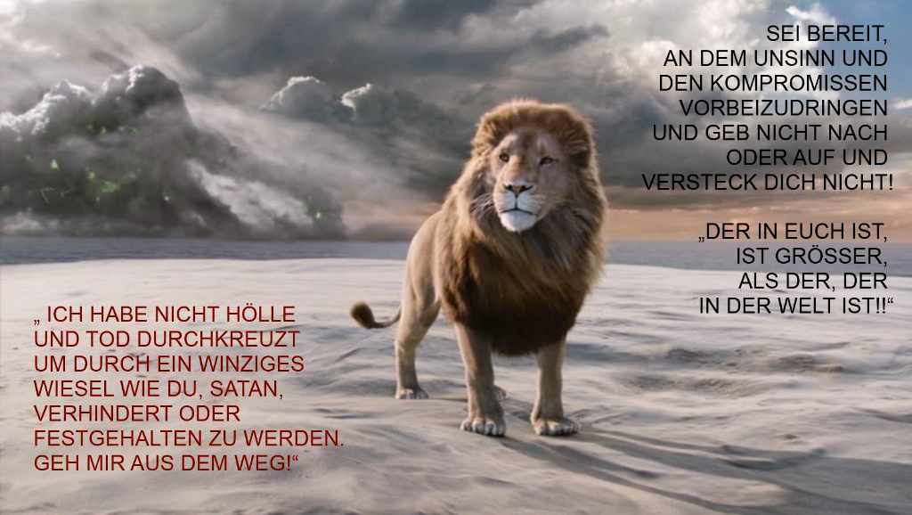 Und wenn du alles getan hast, STEHE AUFRECHT!