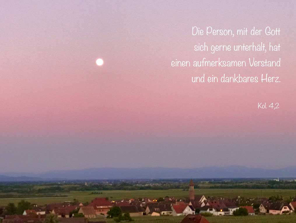 Ihr habt nicht, weil ihr nicht bittet