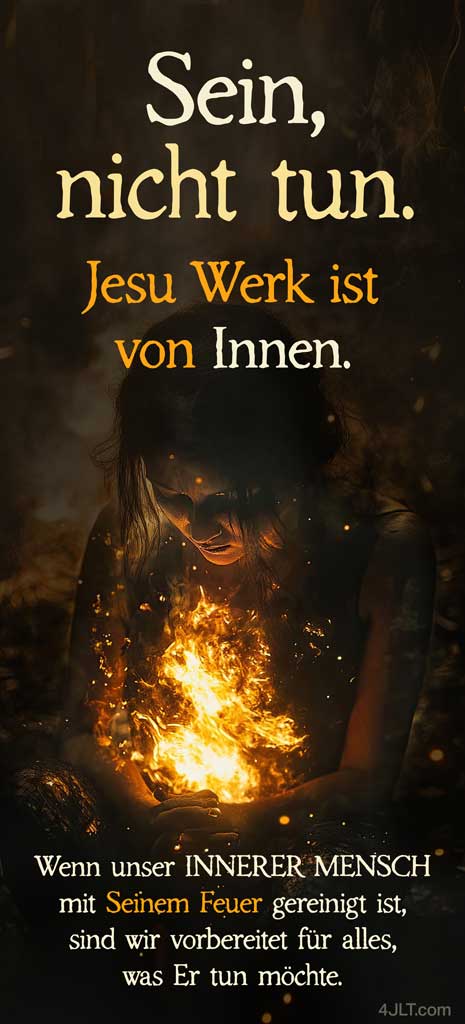 Vorbereitung, von innen