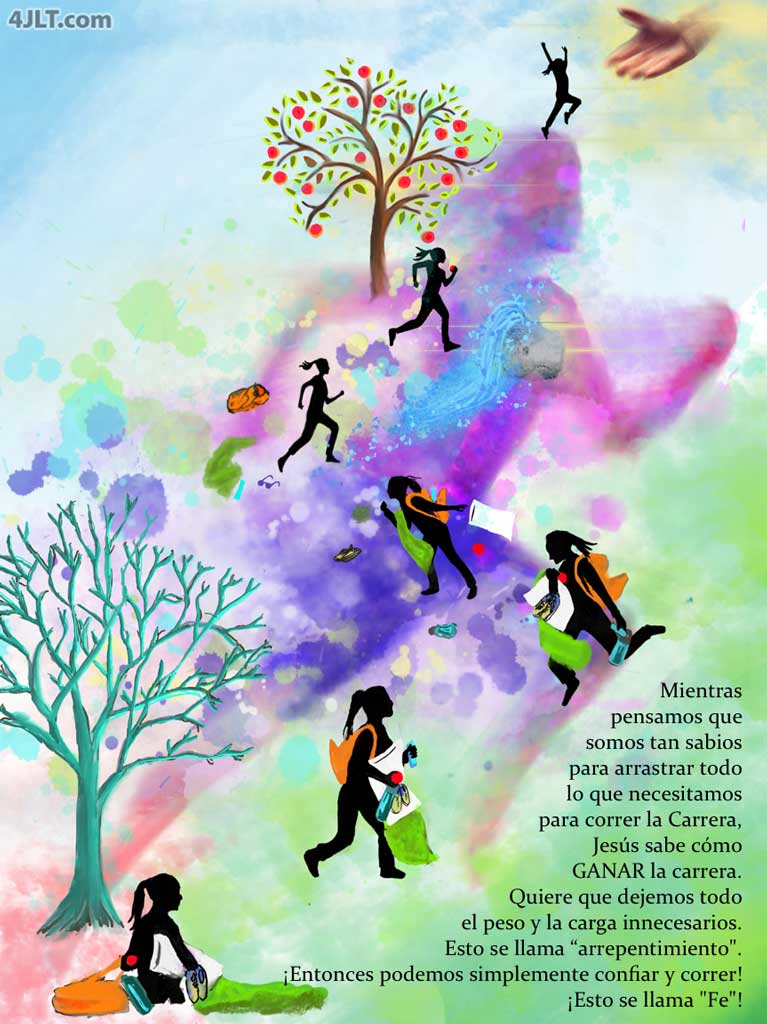 Jesús sabe cómo GANAR la carrera.