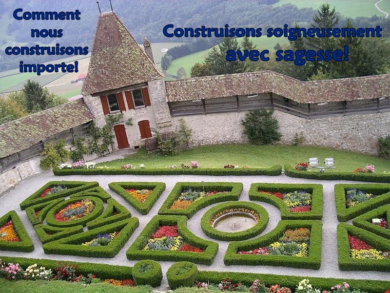 Construison Avec Sagesse