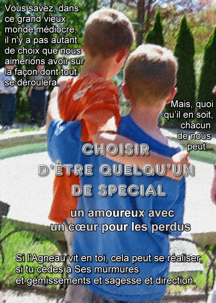 D'être Quelqu'un de SPECIAL !