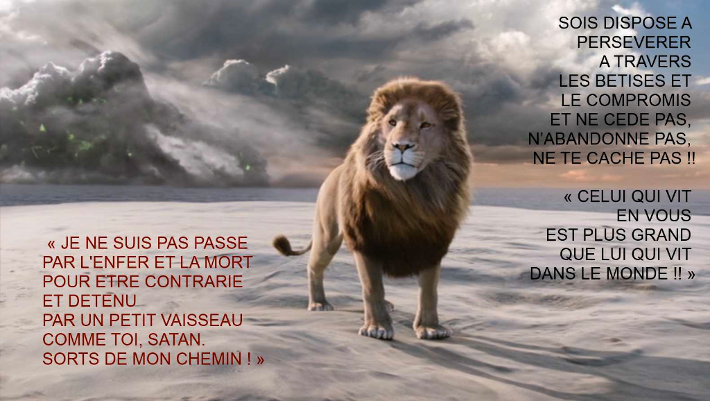 Et quand vous avez tout fait, RESTEZ DEBOUT ! 