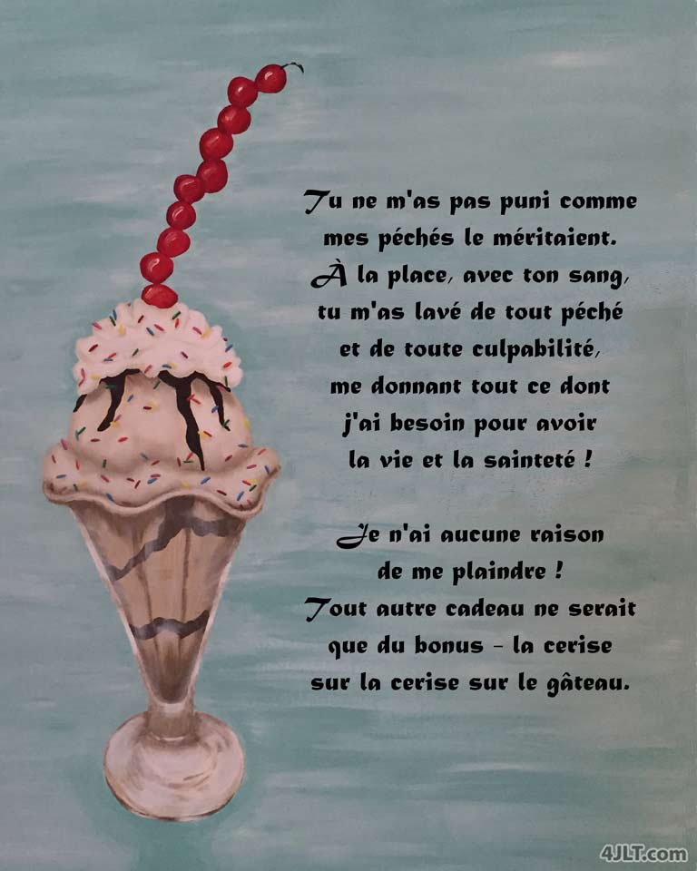 La cerise sur la cerise