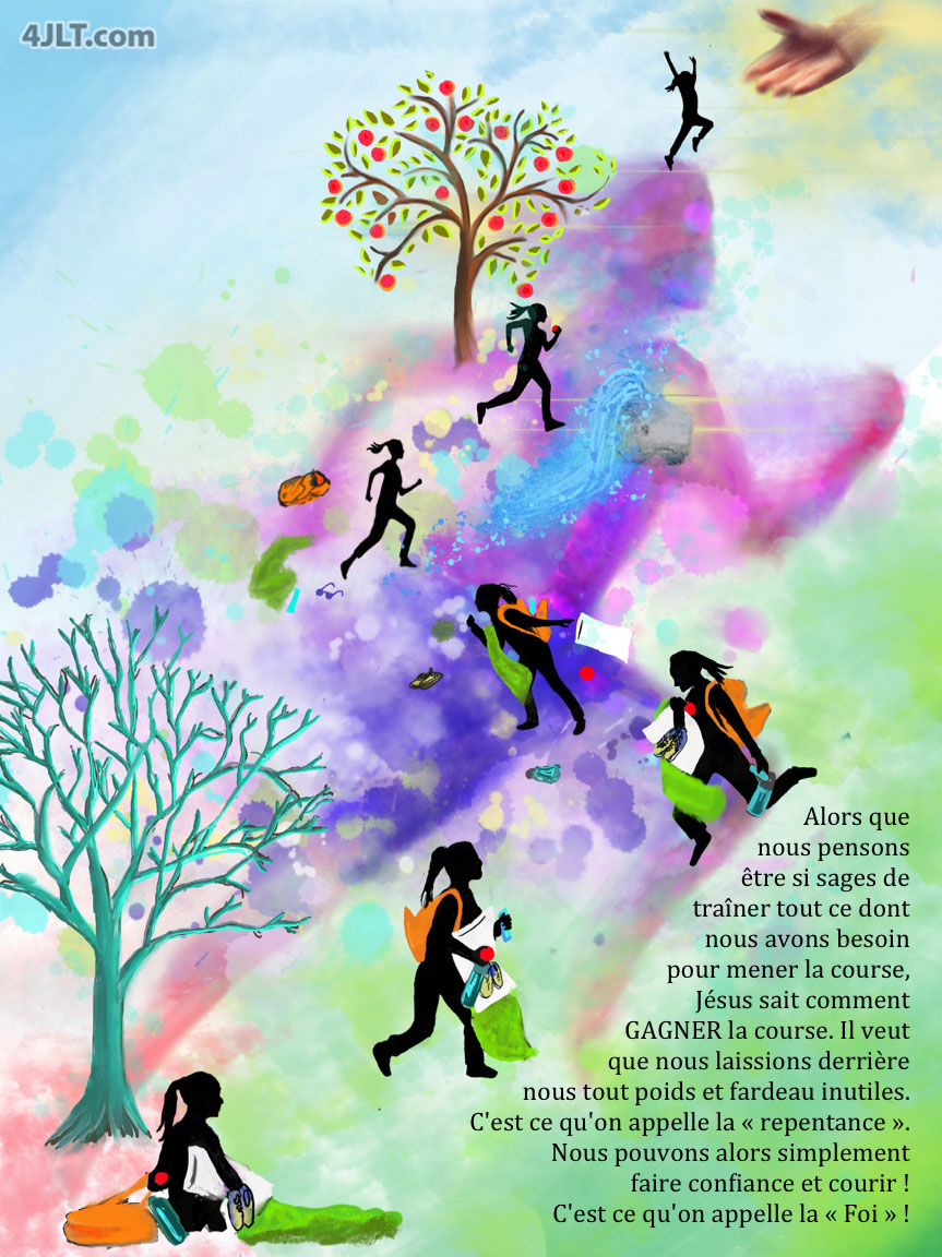 Jésus sait comment GAGNER la course.
