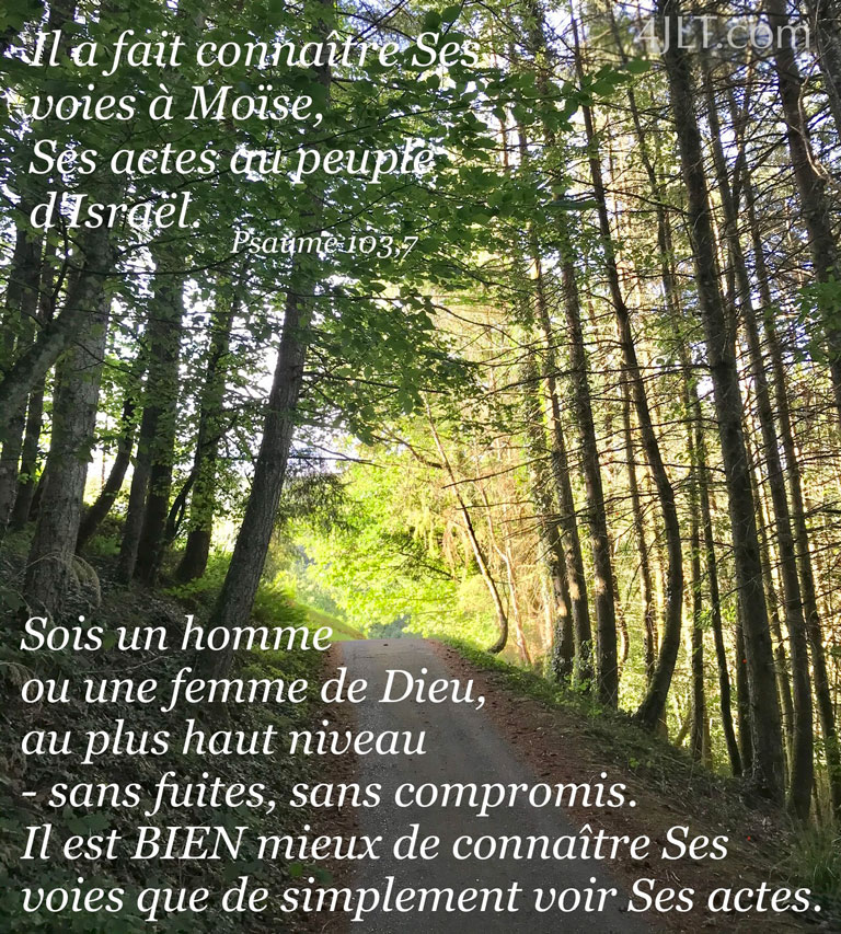 Sois un homme ou une femme de Dieu